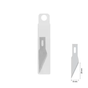 Ersatzklingen für Skalpell SX 01T - 10 Stück/Packung